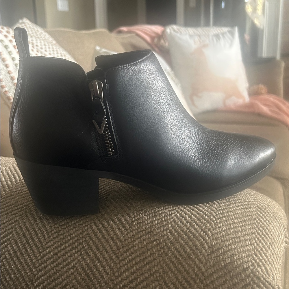 Vionic Black Leather Ankle Booties
Worn once. - Picture 14 of 15